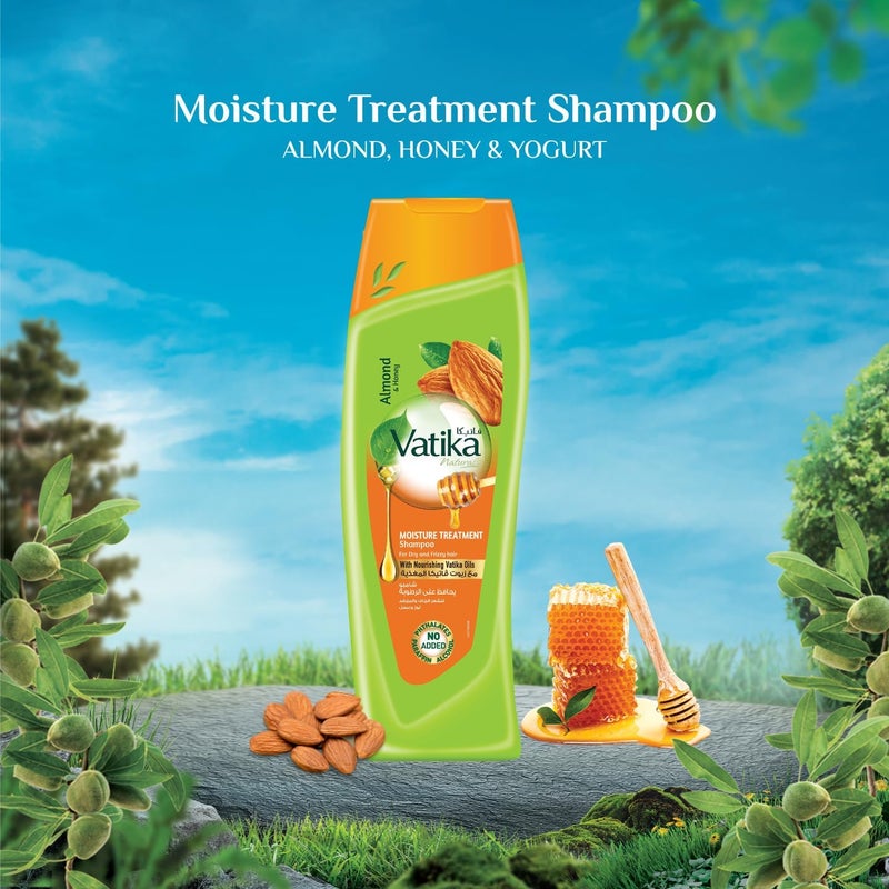Vatika Naturals Moisture Treatment Shampoo 400ml - Image 3